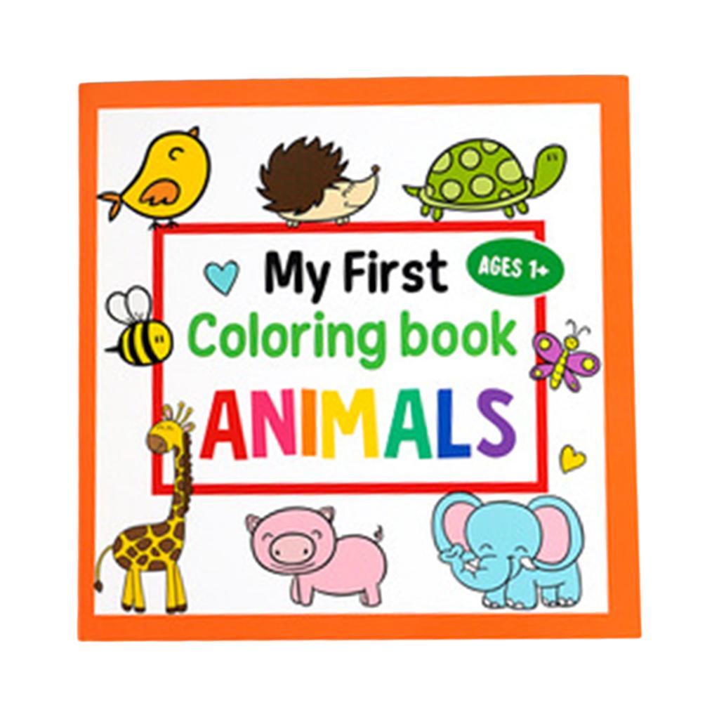 Children Coloring Books 30 Pages Cartoon Animal Drawings For Kids Art Coloring Activity