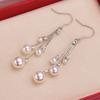 Элегантные и модные серьги-кисточки с искусственным жемчугом, подходят для повседневного ношения женщинами, праздничных аксессуаров и подарков