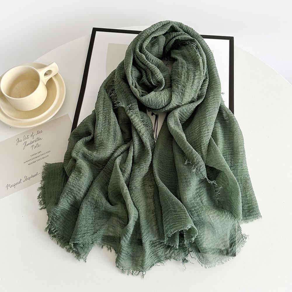 Большой размер тюрбан шаль гофрированная женская шали новый хиджаб капюшон