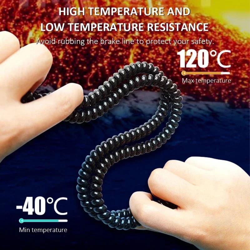 Ready Stocked Flexible Spiral Wrap Winding Cable Wire Protector Sleeve Cover TubeHot Sell
