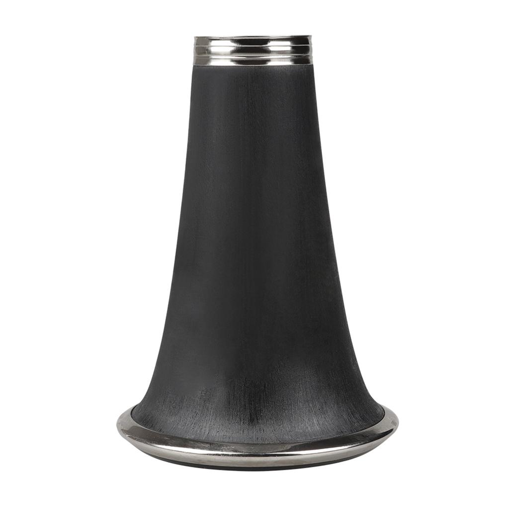 Clarinet Alloy Trumpet Bakelite Speaker Bells Mouth Clarinet Bells Mouth Woodwind Accessories Shockproof and Crack-Proof