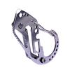 New Multi Function Keychain Screwdriver Wrench Carabiner Outdoor Climbing Tool