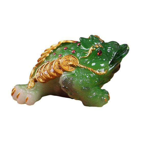Жабий чай домашнее животное меняющее цвет смоляное украшение привлечение богатства кунг-фу чай