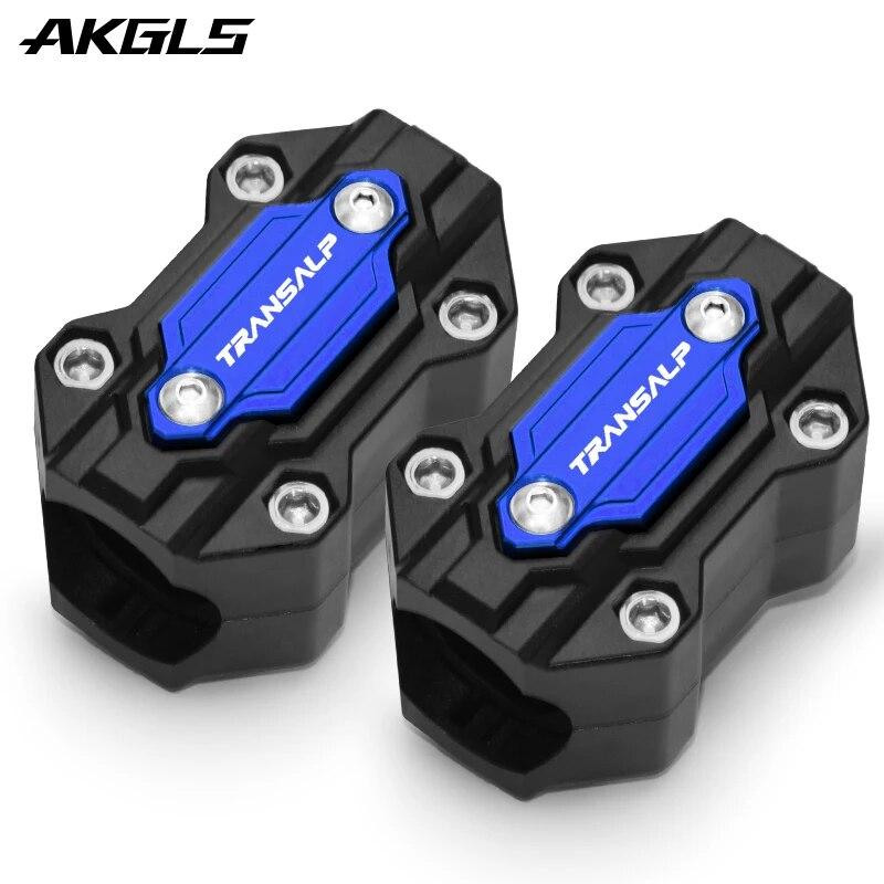 For Honda TRANSALP700 TRANSALP 600 650 Transalp 700 XLV Motorcycle Bumper Decoration Block Engine Anti-collision Accessories