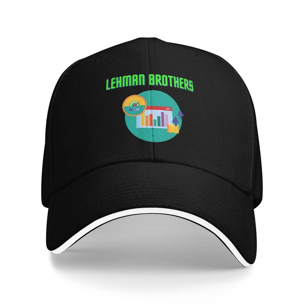 Unisex Baseball Hats Lehman Brothers Logo Outdoor Streetwear Summer Sports Baseball Caps Hip Hop Cap Casquette Hats