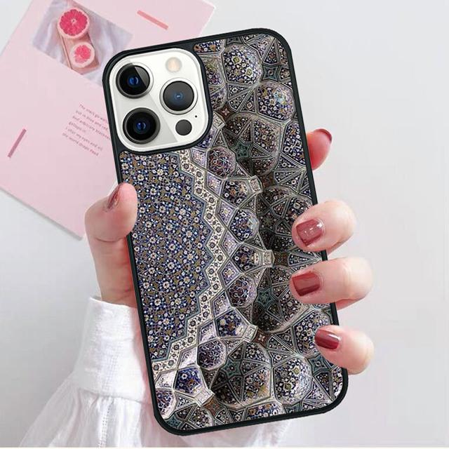 Ислам Мусульманская Мечеть Чехол-Ракушка Для iPhone 17 Air 15 16e 14 13 12 Pro Max 11 Pro Max Plus Чехол для Телефона