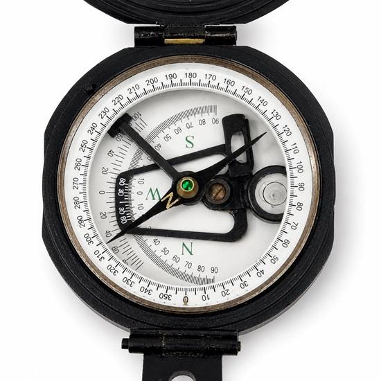 Brunton Style Compass Geological Transit Pocket Compass with Case Handmade Gift 8.89 cm