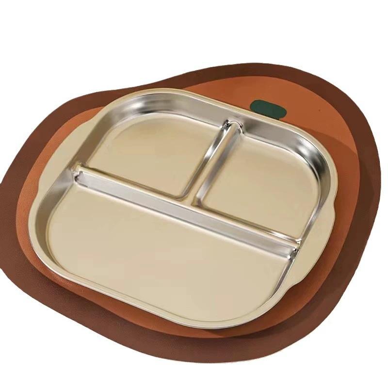 Разделенные пластины из нержавеющей стали, устойчивые к падению, антидеформационные чаши, простые разделенные пластины, которые удобны, лаконичны и