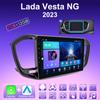 2 DIN Android Carplay Car Radio For Lada Vesta NG 2023 Multimedia Player Head Unit Stereo GPS Navigation BT WIFI 4+64GB