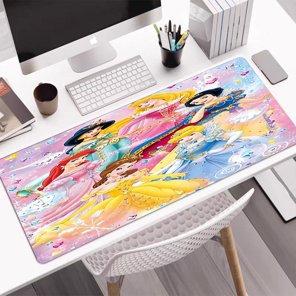 Princess Theme Mouse Pad, Non Slip Rubber Base, Multifunctional Office & Home Decor, Perfect for Workspace Personalization.