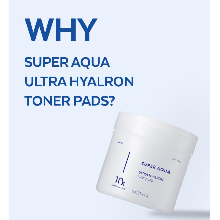 MISSHA Тонер-диск Super Aqua Ultra Hyalon 180 г (90 колодок)