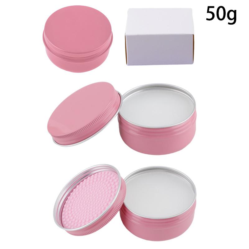 50 г Медовый персик Силиконовая подушечка для очистки кистей для макияжа Мыло Инструмент для очистки косметических кистей для макияжа и бровей