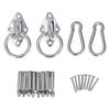 Hammock Hanging Set with Screw Connection Ring Expansion Screw Buckle High Hardness Swing Hanging Kit