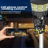 2-in-1 Solar Street Light – Courtyard Lamp & Security Camera, Auto Solar Charging Surveillance