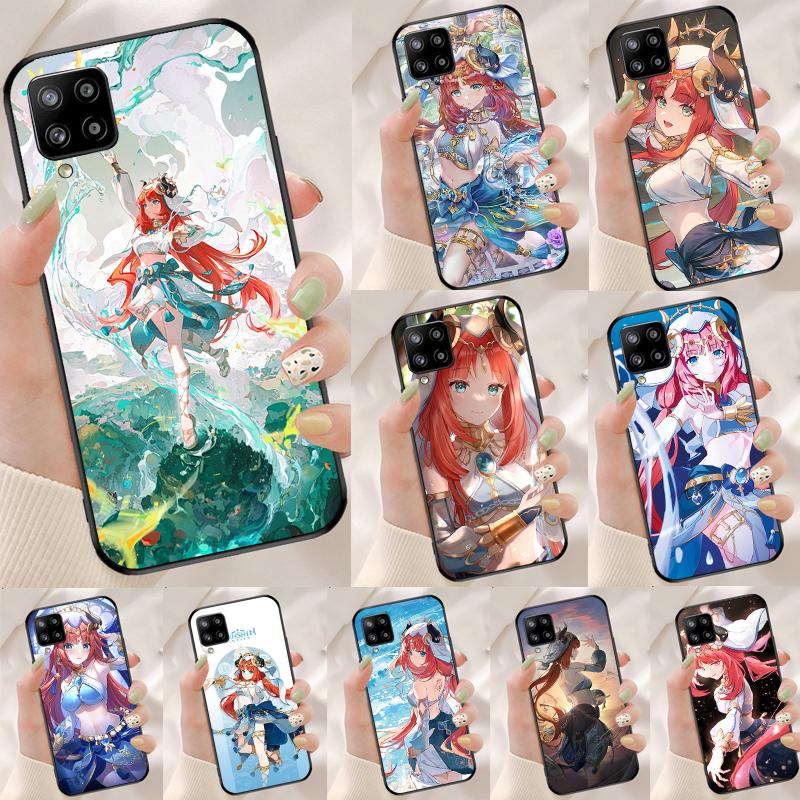 Чехол Genshin Impact Nilou для Samsung Galaxy A52 A32 A22 A54 A14 A16 A26 A36 A56 A55 A35 A05 A06 A15 A53 A33 A13