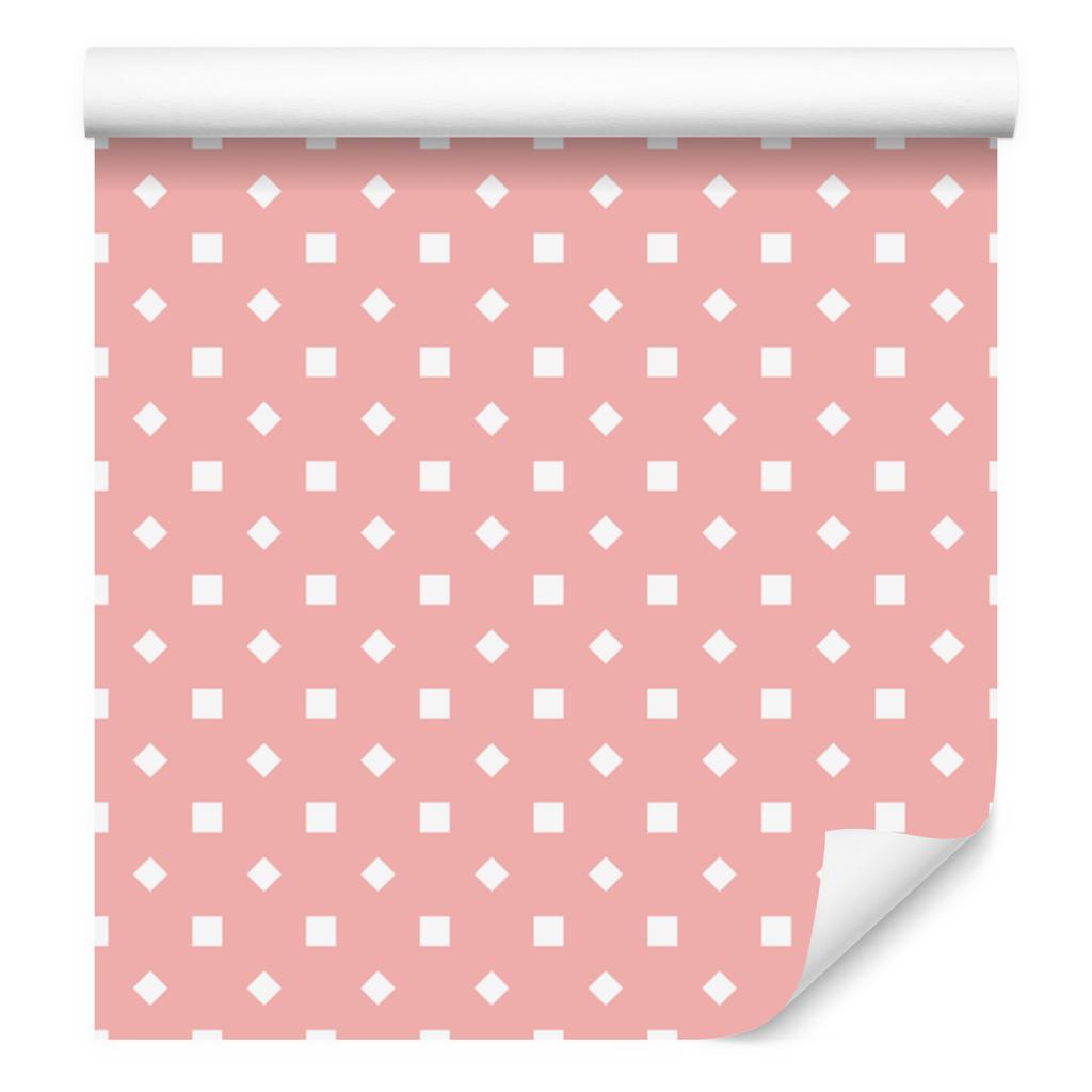 Dots Wallpaper, Subtle Detail, Coral for Living Room and Bedroom 50x1000