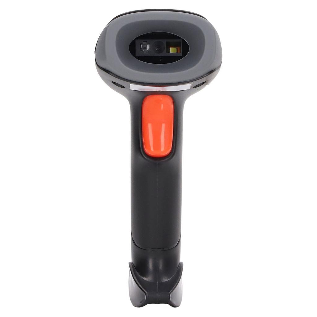 2D Barcode Scanner 2.4G Wireless Bluetooth Scanning Gun Handheld Bar Code Reader for Supermarket Store Express