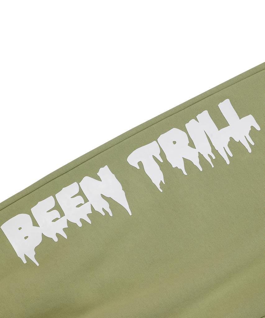 Флисовые спортивные штаны BEENTRILL Drippy (оливковый)