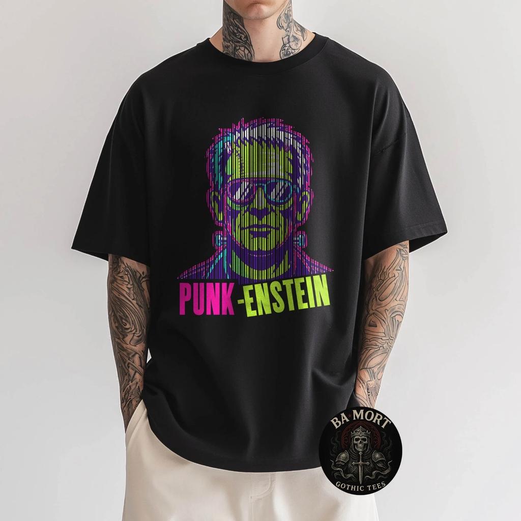 Punkenstein Movie Fan 100% Cotton T-shirt Mens Tees Top