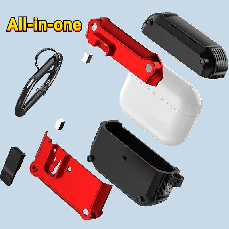 Magnetic Automatic Switch Earphone Case For Airpods Pro 2 3 Shockproof Wireless Charging Headphone Cover