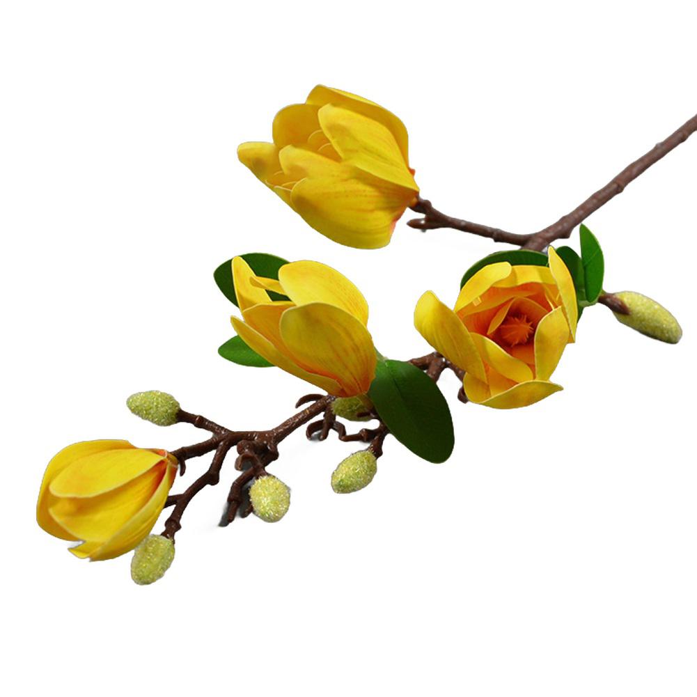 Привлекательный искусственный цветок орхидеи магнолии для украшения дома и офиса.