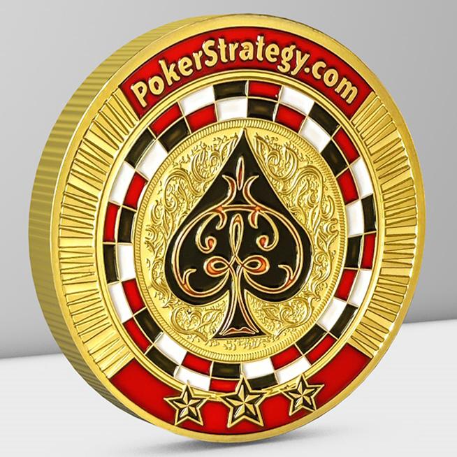 Spade Commemorative Medal Metal Lucky Emblem Creative Play Coin Collection Small Gifts Tourism Souvenir