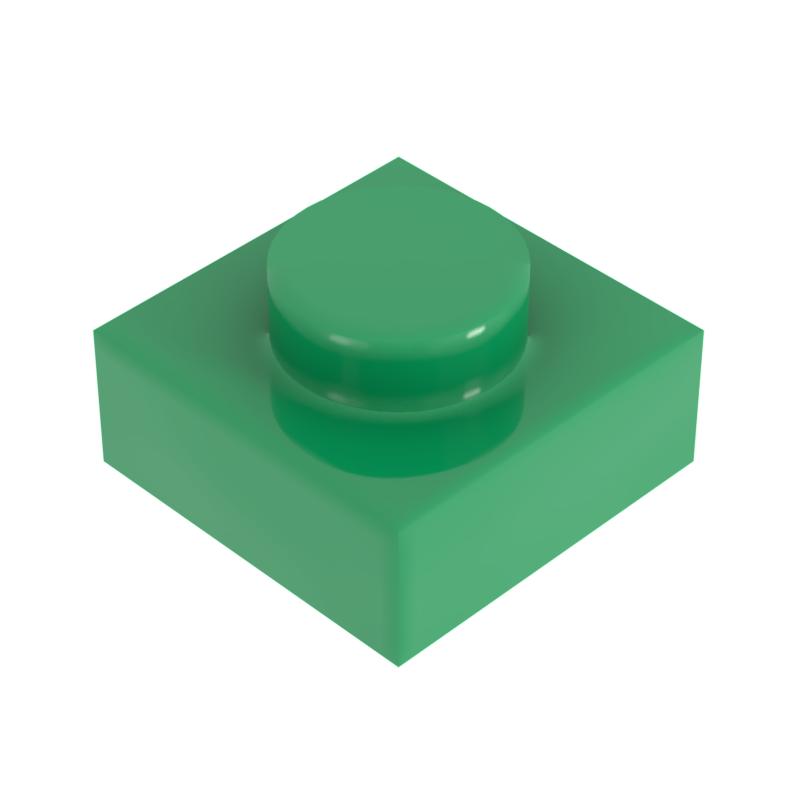 [Funbrick] 50 ШТ. Пластина 1x1 3024 Совместимые Известные Мелкие Детали Классические Строительные Блоки Образовательные Творческие Игрушки MOC DIY