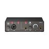 YAMAHA UR12MK3 B USB Audio Loopback for Music and Black 2.0 Interface, 24-bit/192kHz, 2-in/2-out, Function, Production, Recording, Streaming,