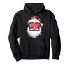 Cool Snow Goggles Retro Snowboard Ski Santa Christmas Hoodie