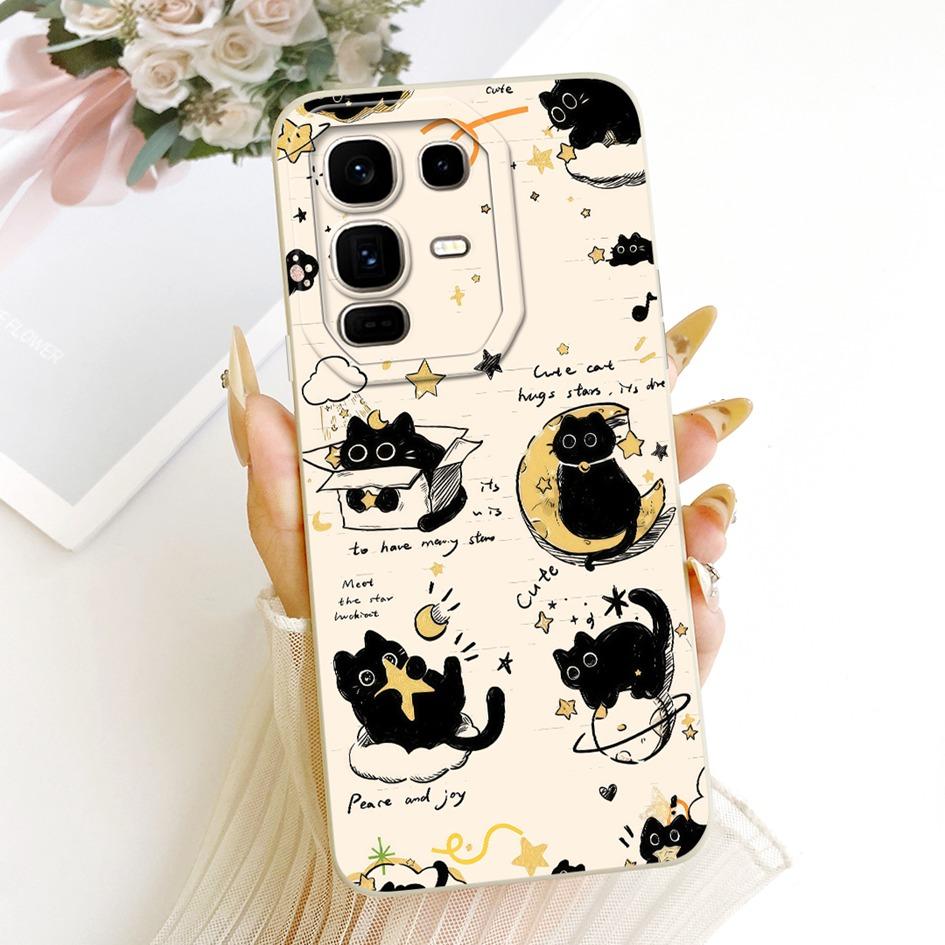For Infinix Note 50 Pro 4G Case X6855 Popular Flower Soft Silicone Shell Protective Cover For Infinix Note 50 Pro+ Note50 Bumper