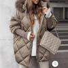2025 New Winter Women's Hooded Cardigan Coat Fashion Outerwear for Wholesale