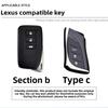 Чехол для автомобильного ключа для Lexus RX350 NX300 Es300h Rx450h GS300 GX470 IS250 ES350 LX570 GX460 Nx300h Is300h держатель для брелока