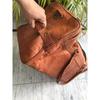 Handmade Goat Leather Duffel Bag Travel Overnight For Men And Women