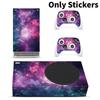 Shaped Leaves Large Xbox Series S Console 2 Controllers Skin Cover Sticker
