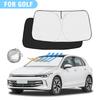 Для Volkswagen VW Golf 2015-2026 Автомобильный козырек на лобовое стекло Чехол на переднее окно Солнцезащитный козырек Аксессуары для интерьера автомобиля Защита от УФ-излучения