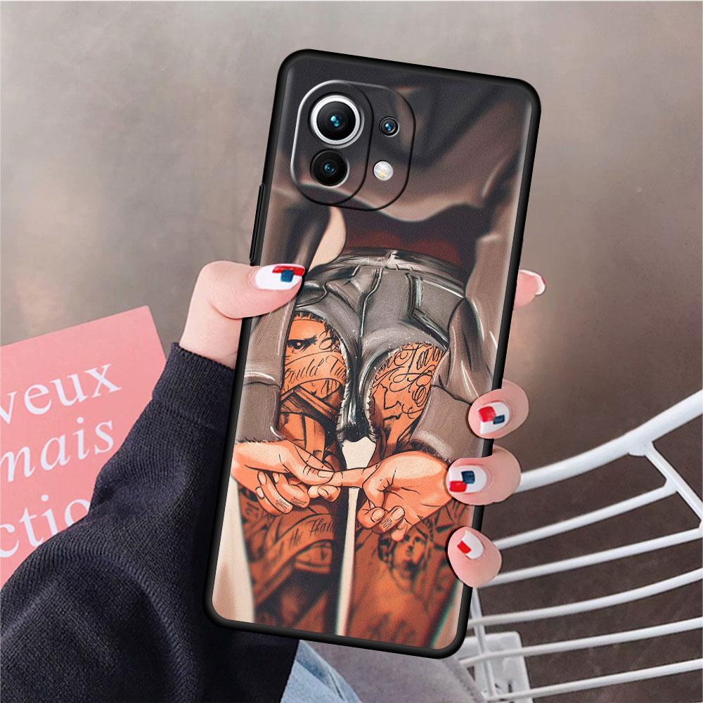 Sexy Tattoo Girl Funda Case For Xiaomi Mi 11 Lite 5G NE 11T Pro 10T 9T Note 10 12 12X 12S Ultra Soft Silicone Shell Phone Cover