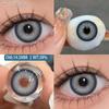 Eyeshare Colored Contact Lenses Light Blue Contact Lenses Cyan Colored Contact Lenses Brown Natural Lenses Colored Cosmetic Green Lenses 1 Pair