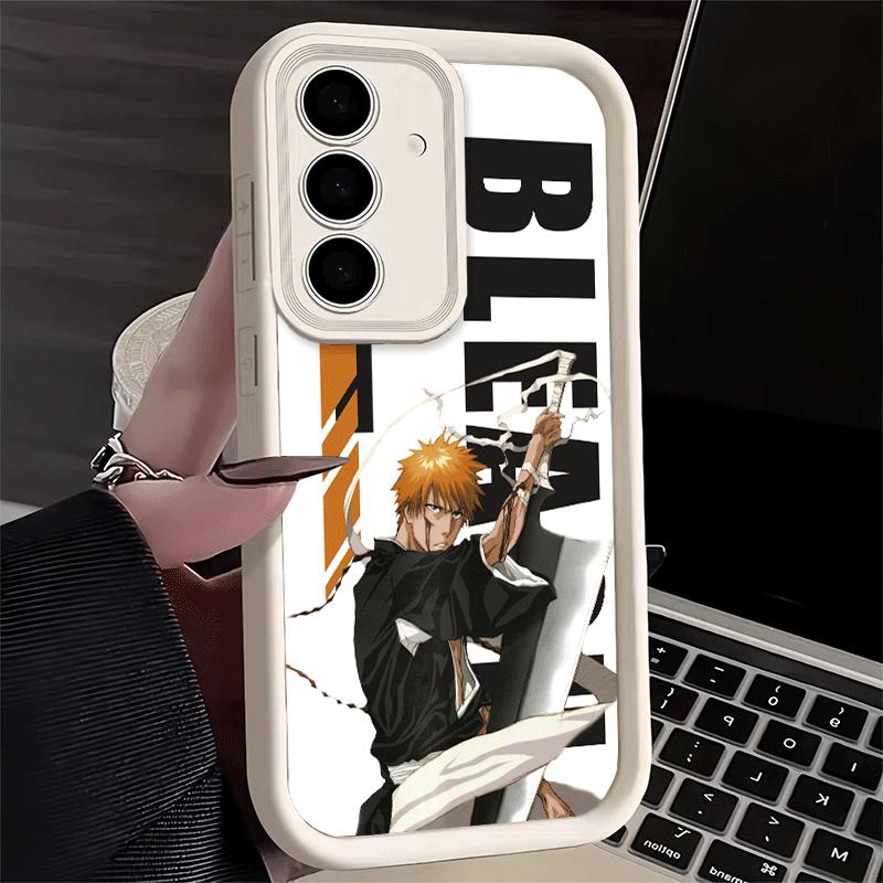 Чехол для телефона Samsung Galaxy S26 S25 Ultra S24 FE Аниме Bleach Дизайн Оболочка S23 Plus S22 + S21 S20 5G Мягкий Силикон Funda