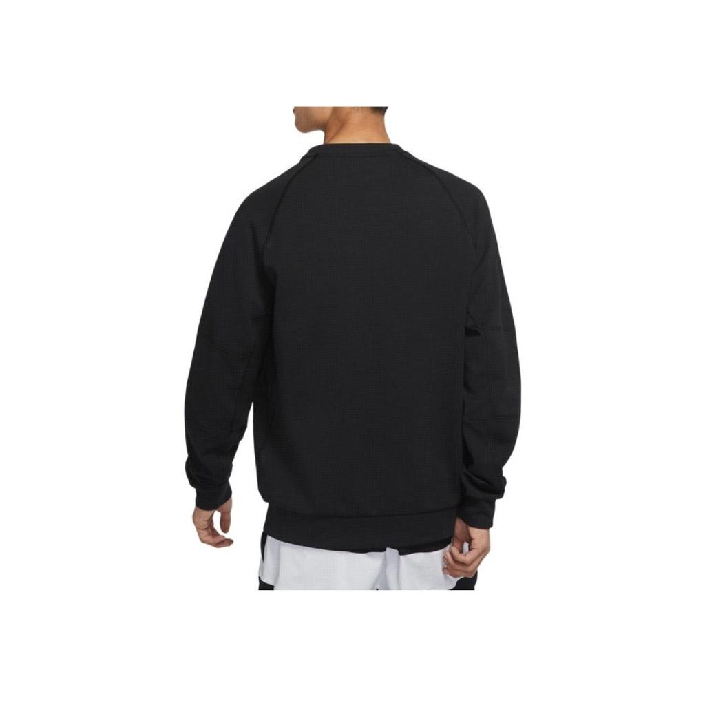 Nike Casual Sport Knit Crewneck Sweatshirt Men Tops Black DJ0349-010