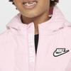 Nike Пуховик с капюшоном и молнией Детские куртки Foam-Pink HQ7960-663