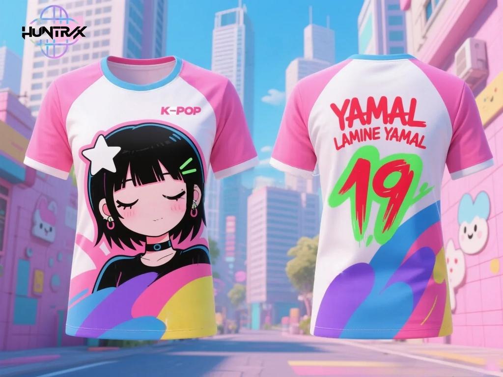 Повседневная мода Kpop Охотники на демонов Детская 3D мультяшная футболка с коротким рукавом Летняя для мальчиков и девочек Аниме футболка с коротким рукавом