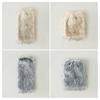 Faux Fur Leg Warmers Women Girls Furry Boot Covers Fuzzy Shoes Cuff Cover Cozy Winter Calf Warmers for Parties Street Wear