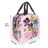 Custom Sailors Anime Moons Insulated Lunch Bags for School Office Bishoujo Portable Thermal Cooler Lunch Box Men Women