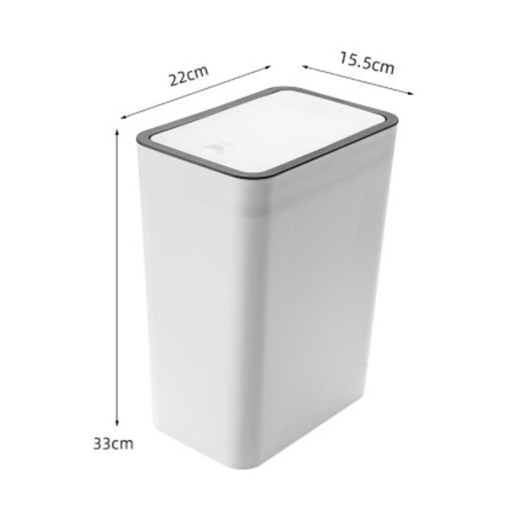 Мусорные баки для дома герметичные большой емкости без запаха с прессованным верхом пластиковый мусорный бак для дома