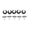 40pcs Auto Fastener Cars Bumper Clips Inner Door Panel Trim Retain Rivet Door Panel Liner For BMW BE36 E38 E39 E46  M5 Z3