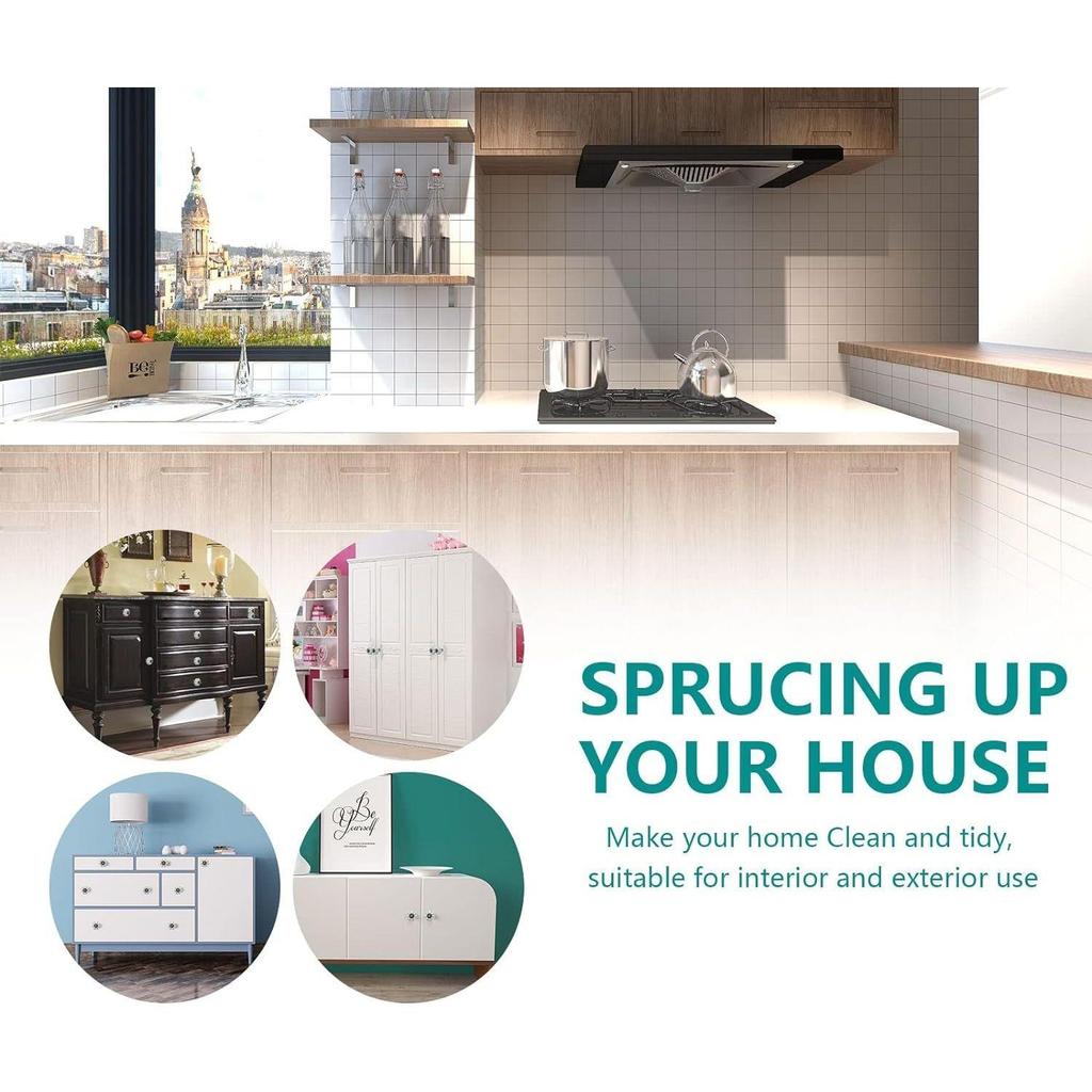 Ручки для печати для двери, ящика, шкафа, комода, кухонной мебели, фурнитура, ручка-пуля для гардероба для домашнего декора, упаковка из 6 штук, серый