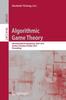 Книга Algorithmic Game Theory : 6th International Symposium, SAGT 2013, Aachen, Germany, October 21-23, 2013, Proceedings : 8146