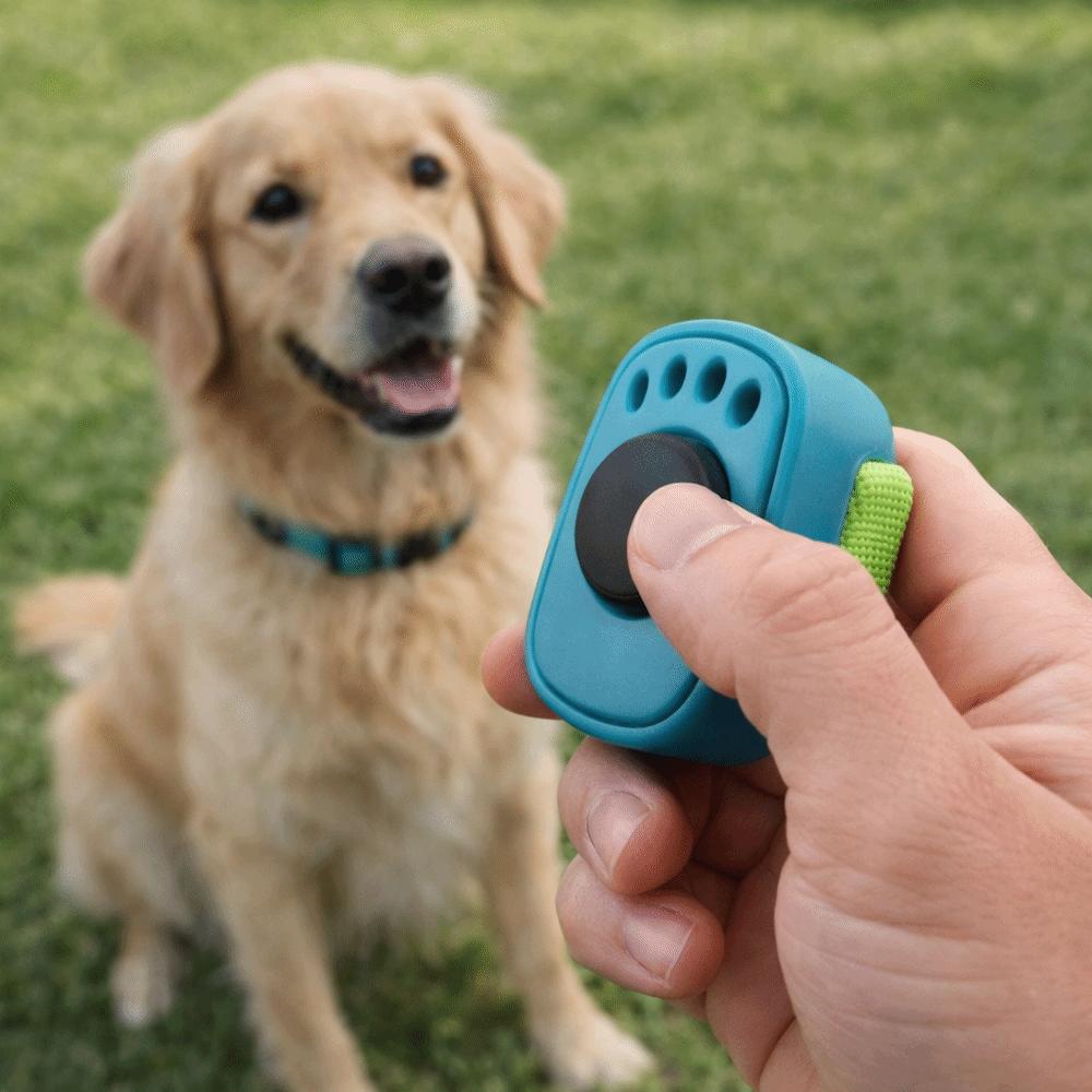 Lightweight Dog Thumb Training Clickers Professional Interactive Sound Clicker Pet Training