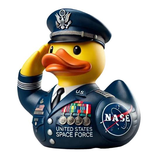 Смола ветеран дань утка статуэтка салют солдатская форма утка статуя животное скульптура домашний офис книжная полка настольное украшение орнамент