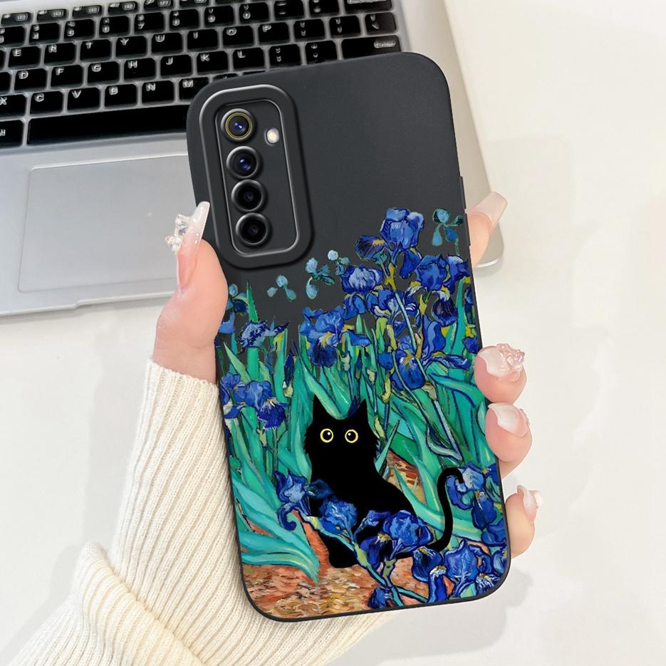 Чехол для Realme 6 Pro Чехол для Realme 6i 6S Стильный чехол с рисунком конфет Ударопрочный чехол для телефона Для Realme 6S 6i Realme6 Pro Мягкий корпус из ТПУ